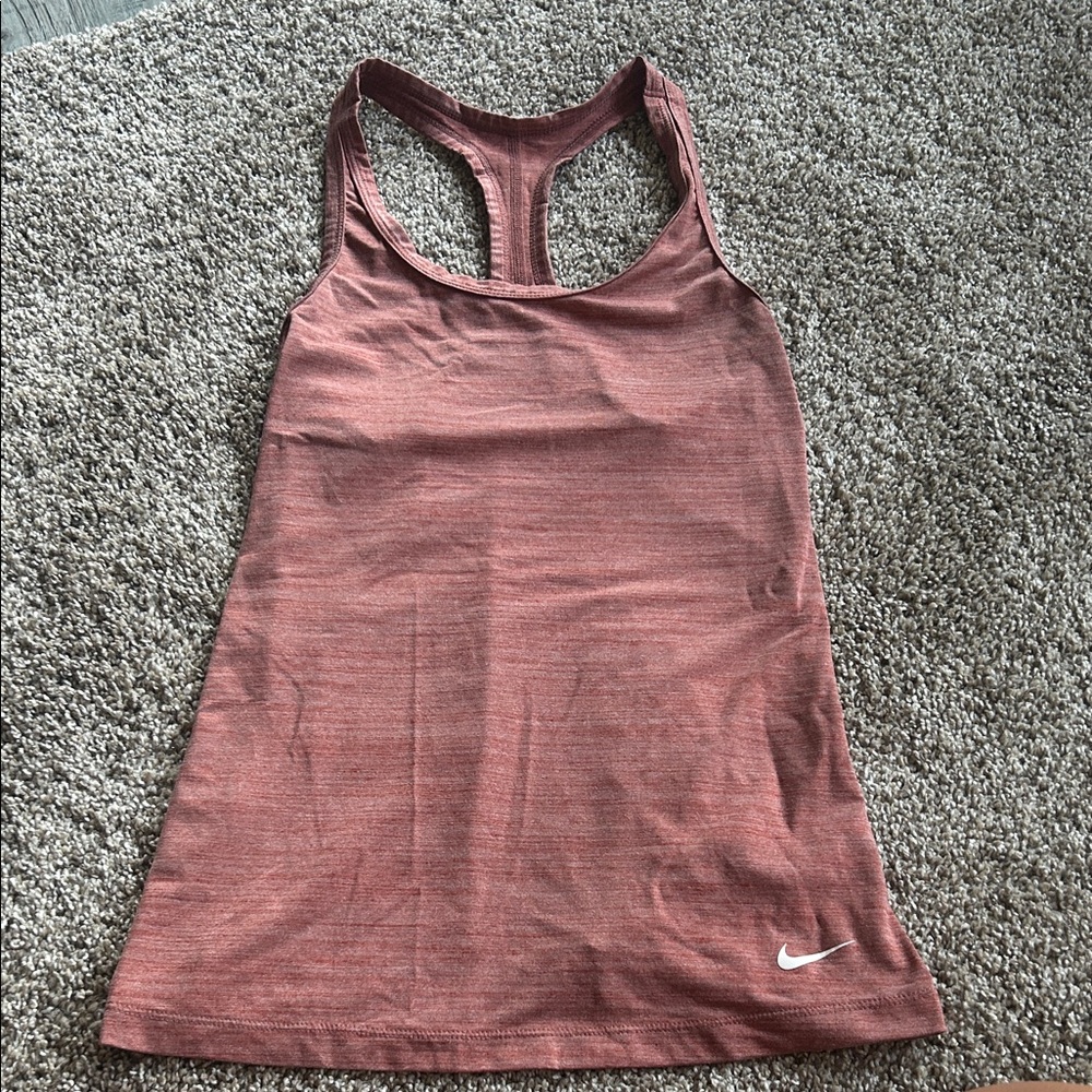 Nike Women’s Racerback Tank Top - Rosewood Heather